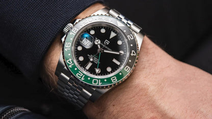 Reloj Automático GMT con Cristal de Zafiro – Lujo al alcance de todos.